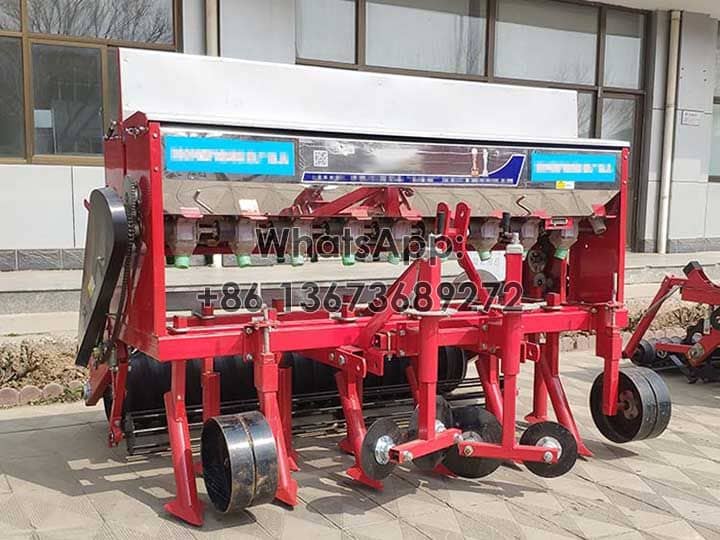 9-row wheat planter