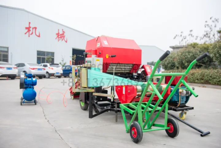 TZ-55-52 silage baling machine with diesel engine
