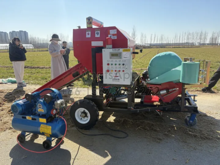 TZ-55-52 silage baller with plastic net