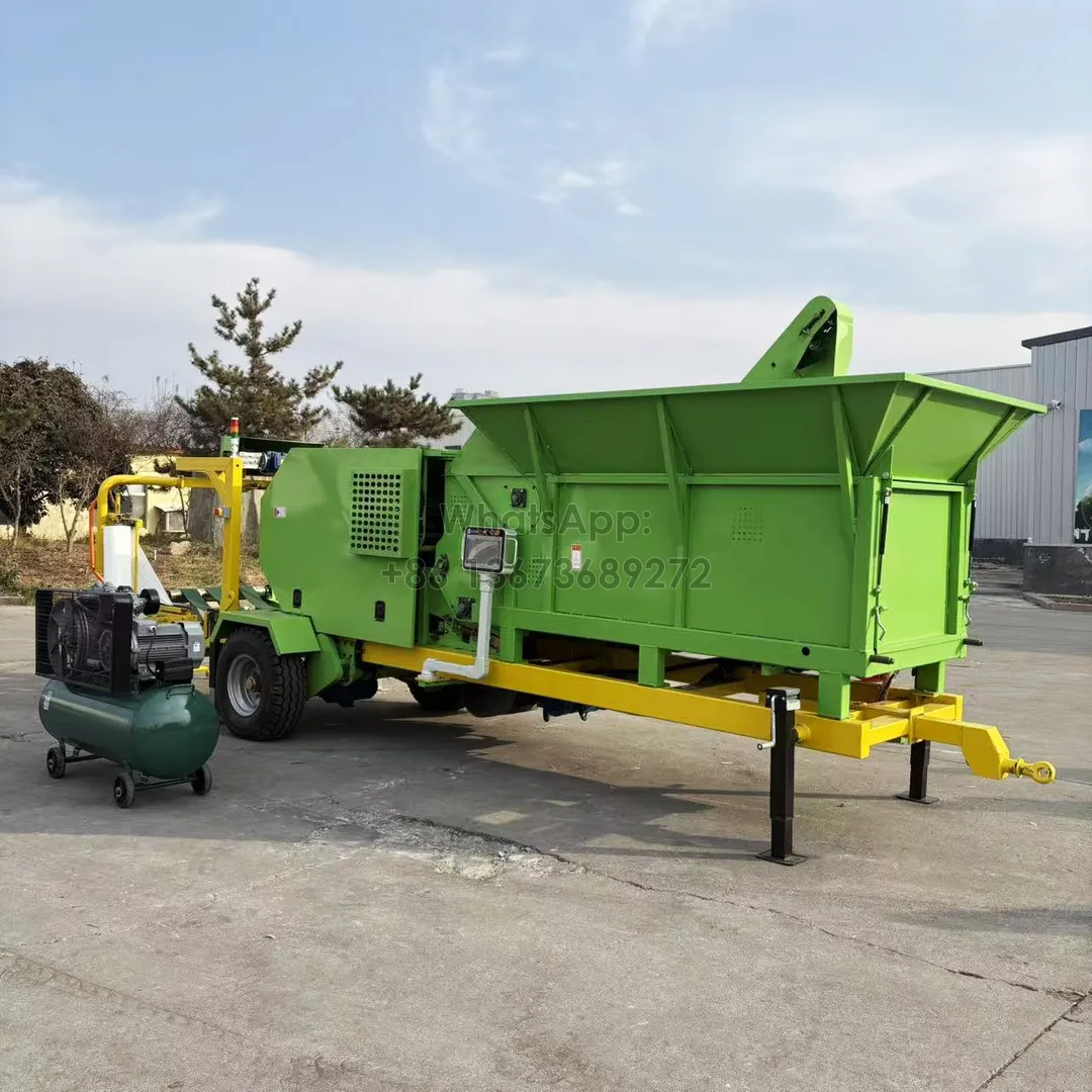 automatic bale wrapping machine for silage
