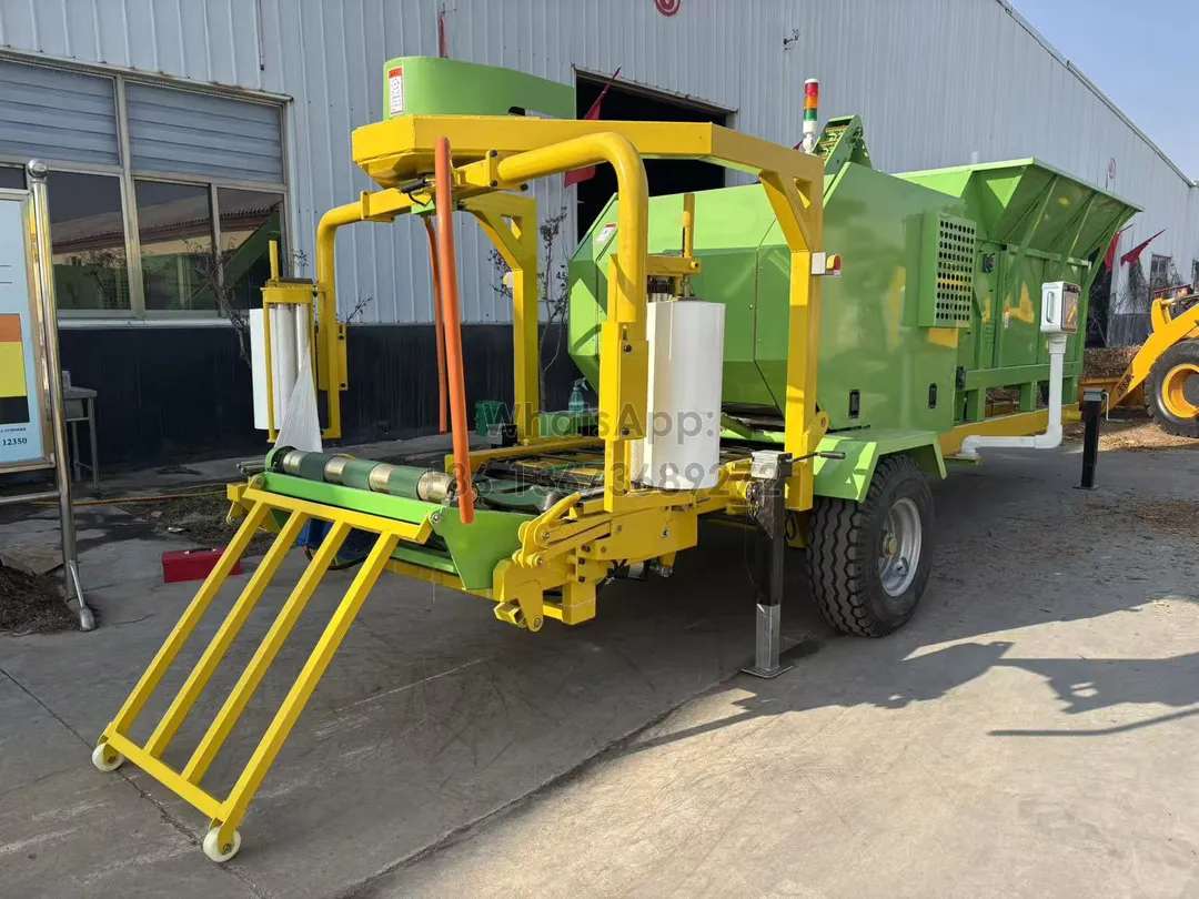 best round baler for silage used in dairy farm