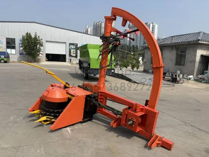 corn silage harvesting recycling machine
