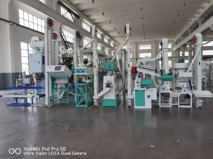 new design 15tpd rice mill plant machine