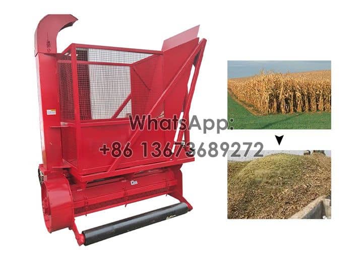 Straw crushing and recycling machine