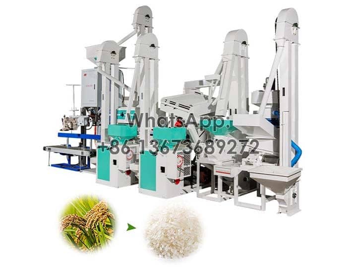 15TPD Rice Mill Plant with Package