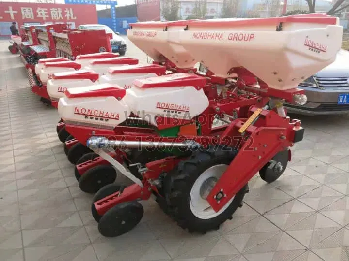Two fertilizer box for seed drill