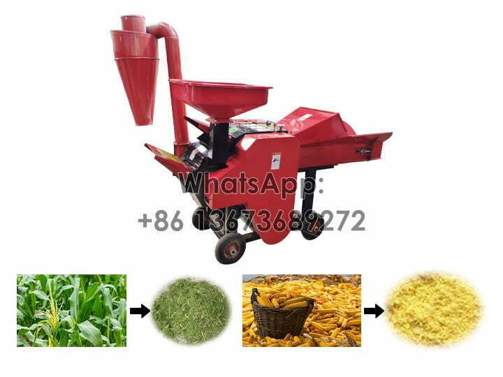 Chaff cutter and grain grinder