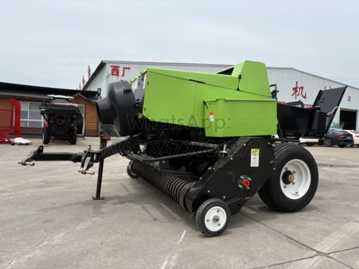 hay baling machine for square bales making