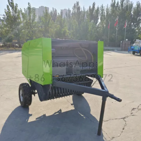 mini hay round baler from Taizy