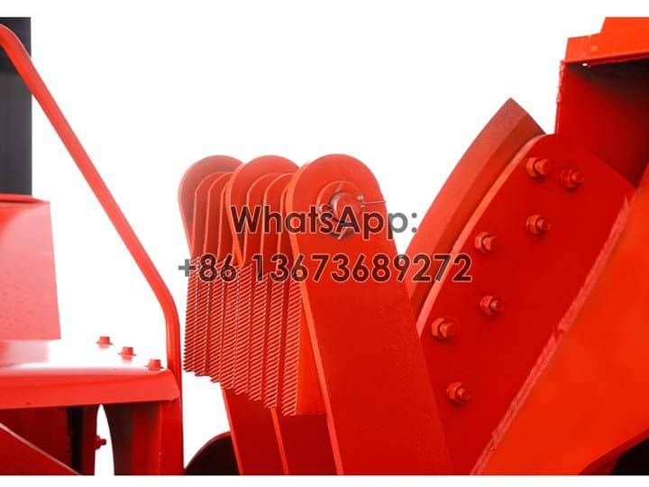 Thick manganese steel blades