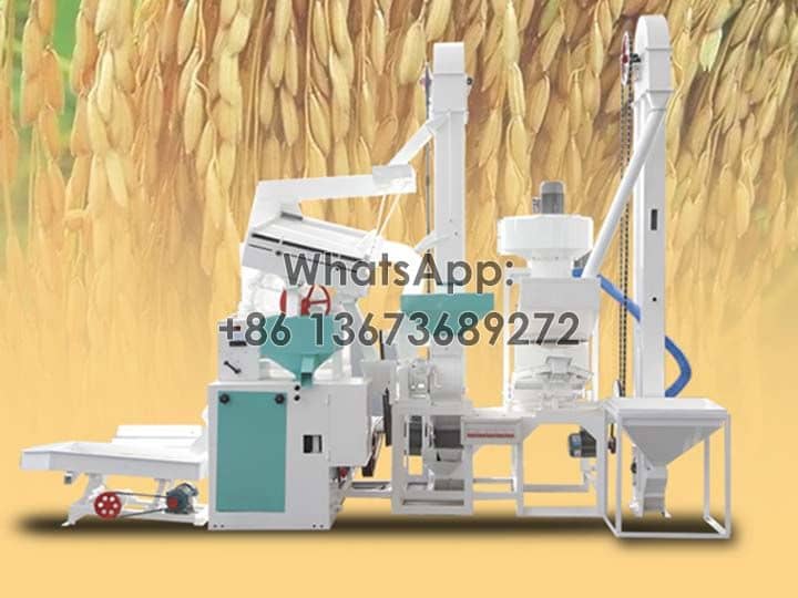 Rice mill process plant