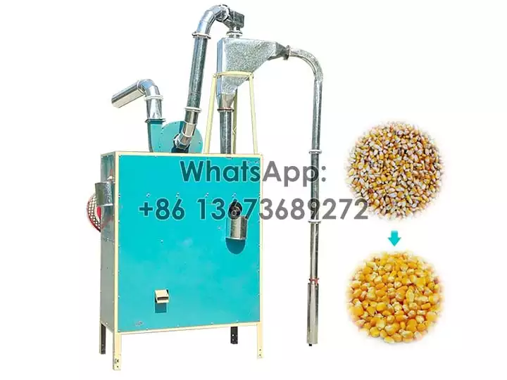 Corn cleaning machine