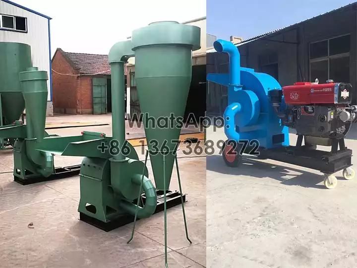 Hammer mill feed grinder