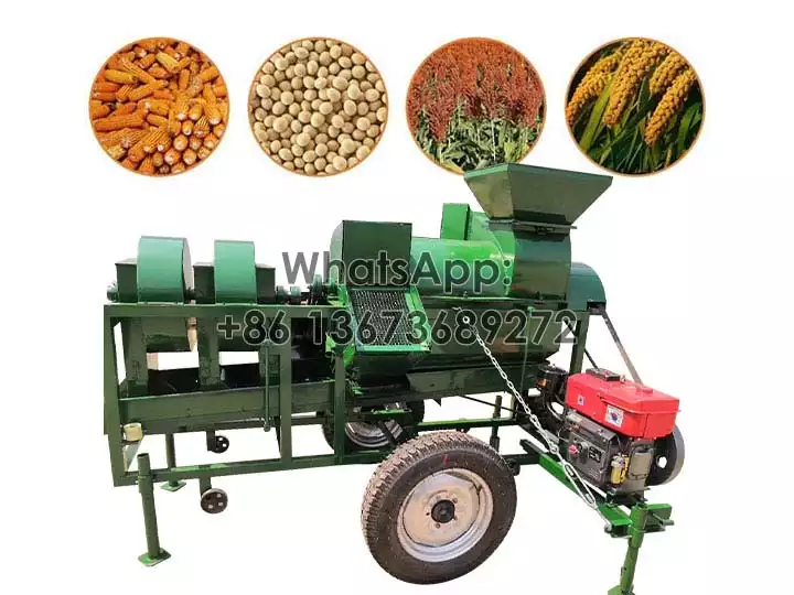 Multifunctional corn threshing machine