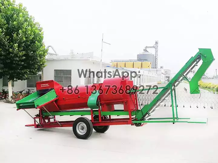 Peanut picker machine