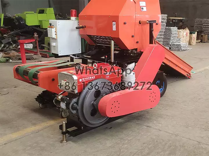 Silage baler and wrapper