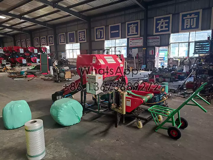 Machine de fabrication d'ensilage