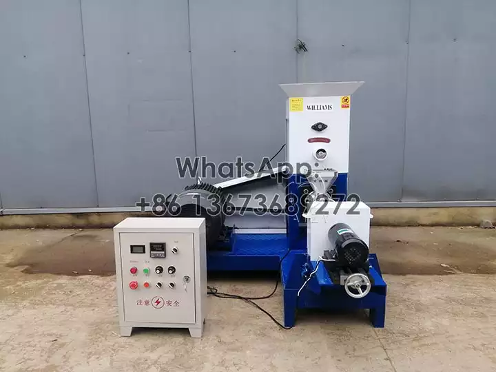 Umeme-motor-samaki-kulisha-extruder-mashine