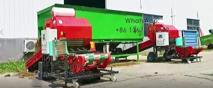 Mélangeuse avec presse à ensilage