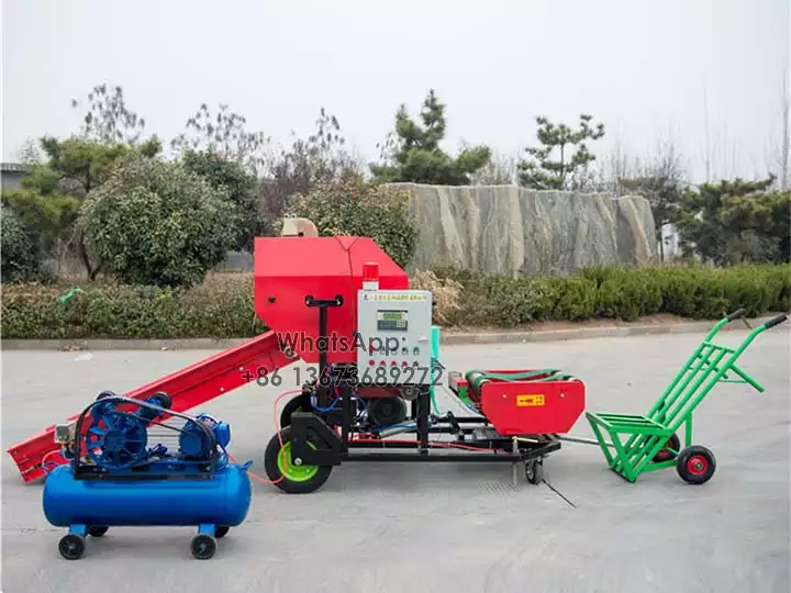 Machine d'emballage d'ensilage de maïs