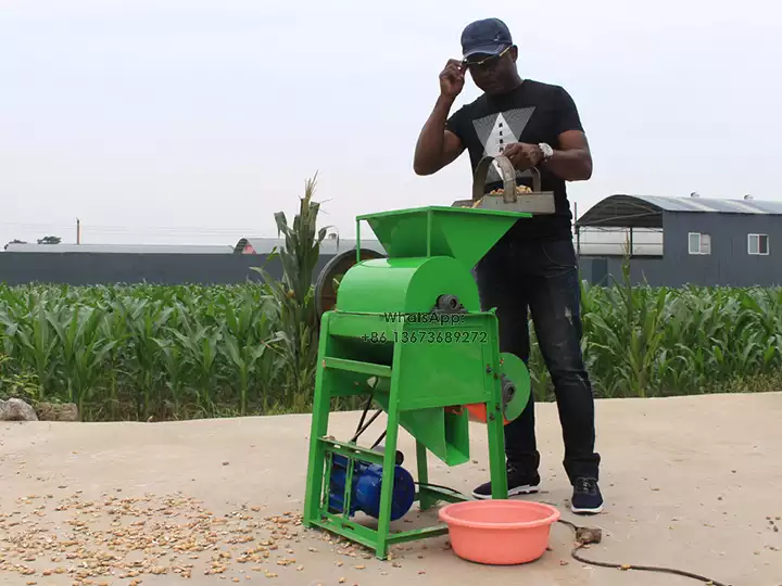 Peanut shelling machine in botswana