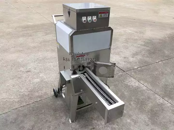 Sweet corn sheller machine