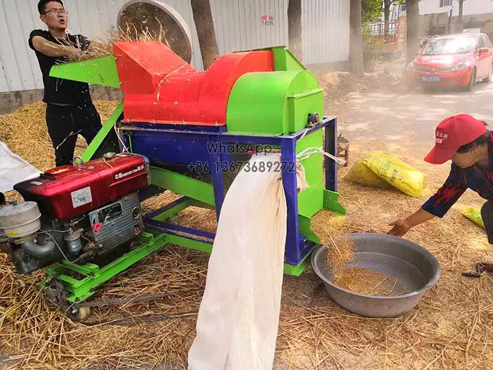 Mantenga la trilladora multiusos para uso a largo plazo.