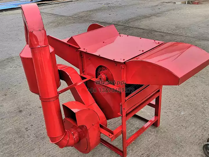 Paddy rice thresher