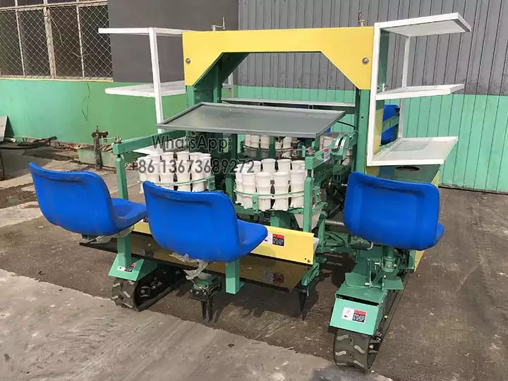 Vegetable transplanter machine