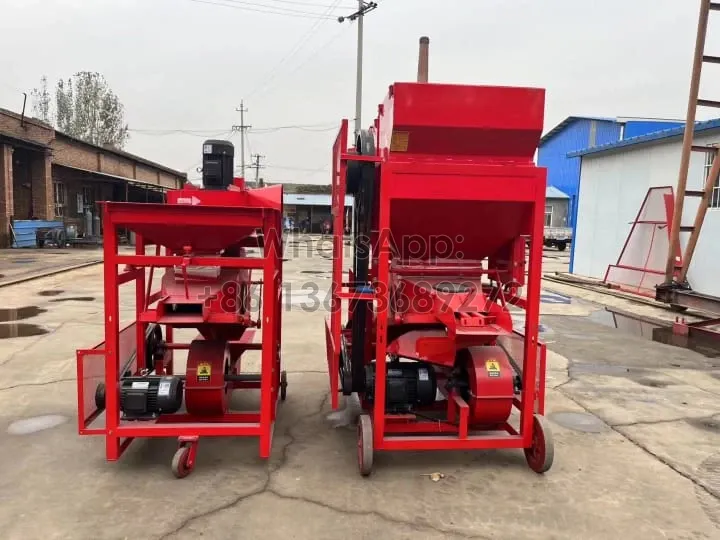 Automatic peanut sheller