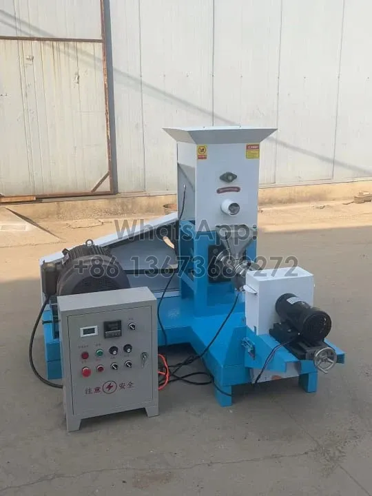 Floating fish feed making machine in stock
