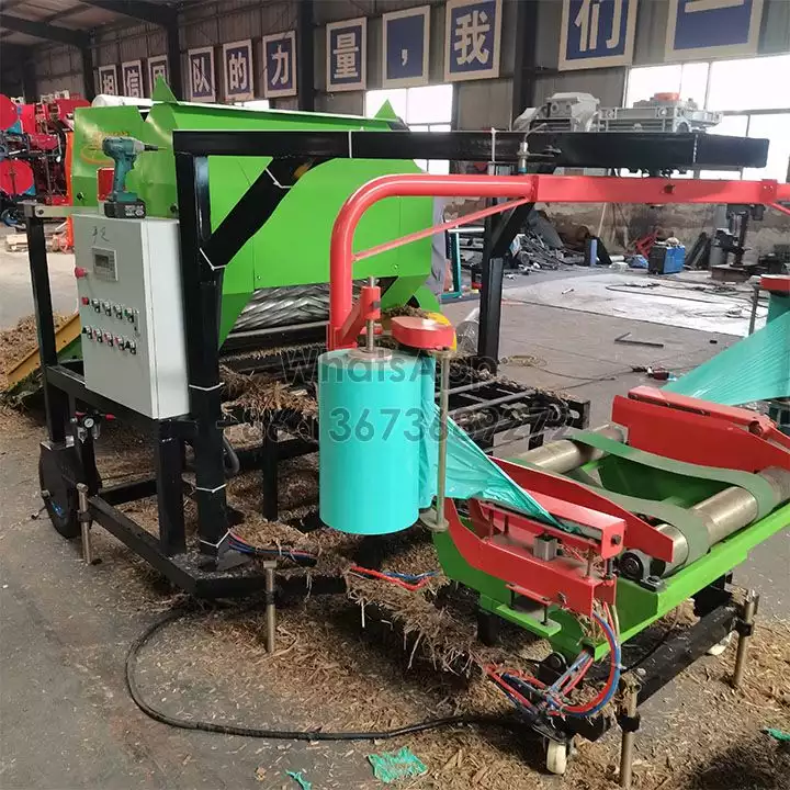 Fully automatic corn silage baler