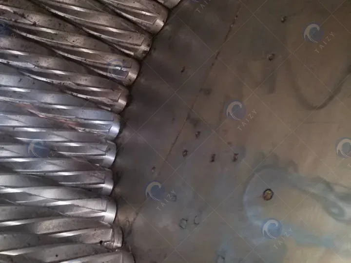 Espectáculo interior del silo.