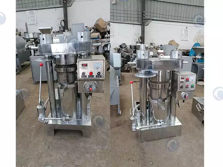 Hydraulic oil pressing machine