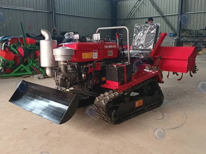 small crawler tiller micro cultivator for orchard