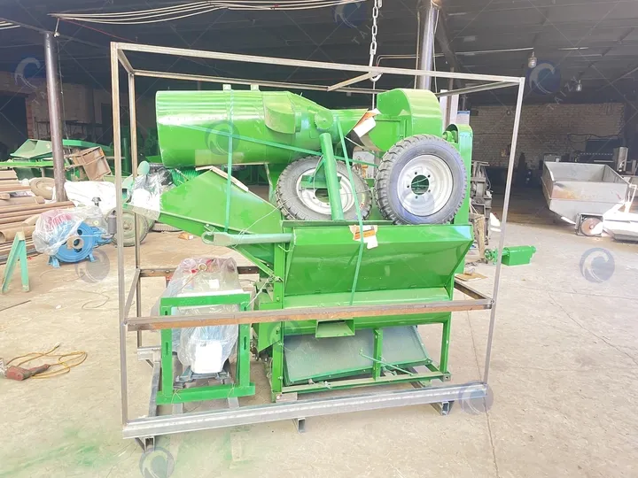 diesel-engined sorghum thresher