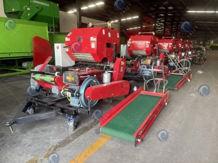 Emballage de balles d'ensilage personnalisé dans l'usine