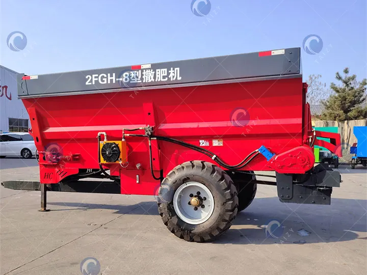truck mounted manure spreader