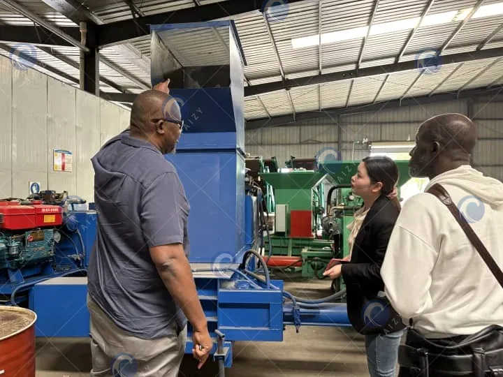 hydraulic silage press baler visit
