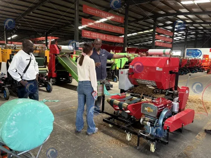 silage machinery factory visit