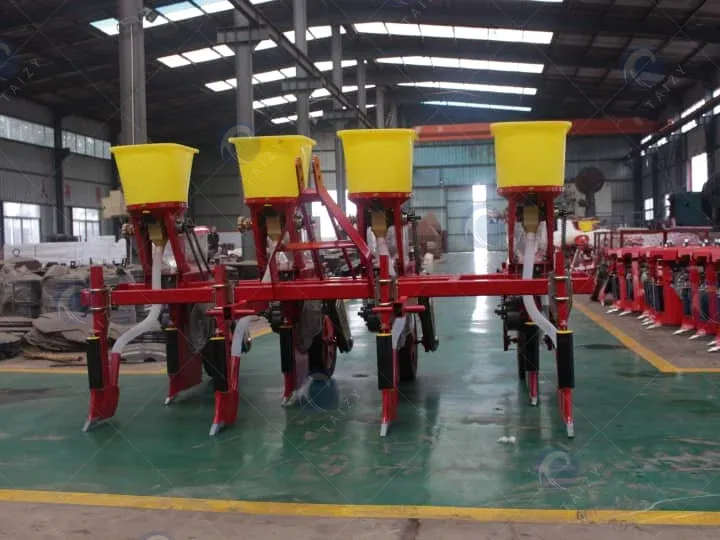 corn seed planting machine in the factory