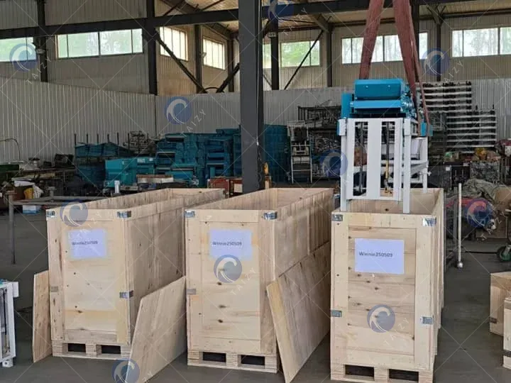 3 ensembles de machines de semis de pépinière de riz prêts à être livrés