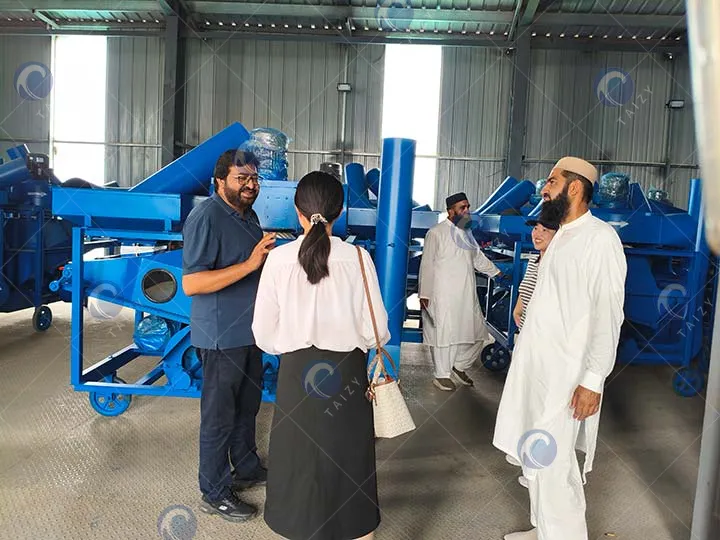combined peanut shelling unit explanation