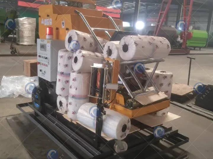 corn silage baling machine for farms