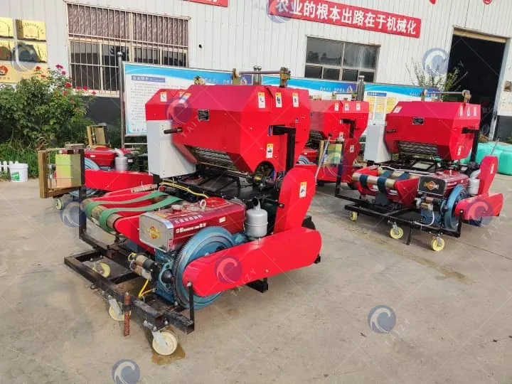 diesel-engined model-50 silage baling machine