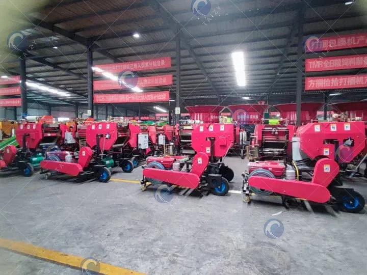 silage bale wrapping machine factory