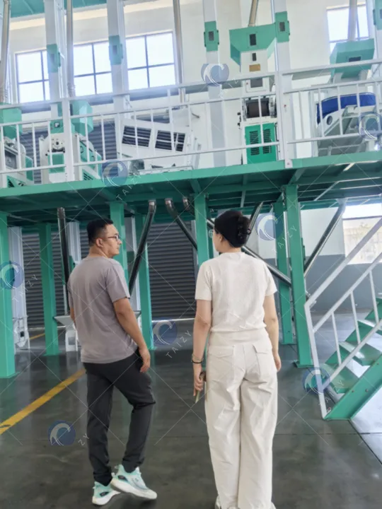 籾米加工プラント工場