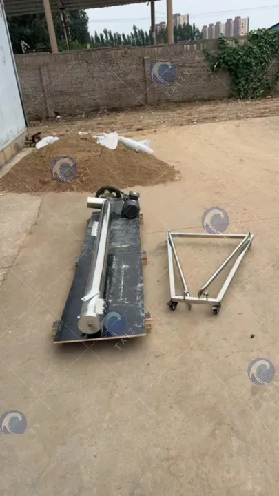 băng tải vít dùng trong dây chuyền sản xuất thức ăn cho cá