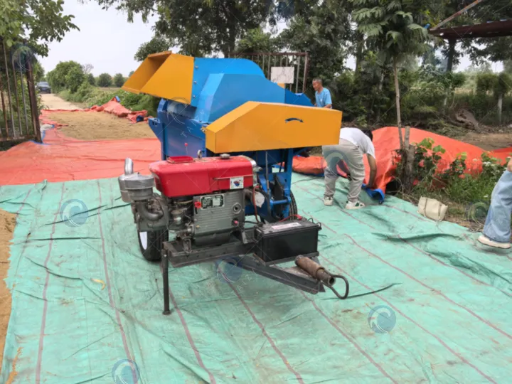 new-type multipurpose threshing machine