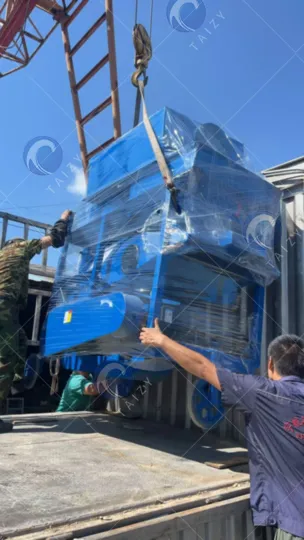 máquina de debulhar amendoim para envio